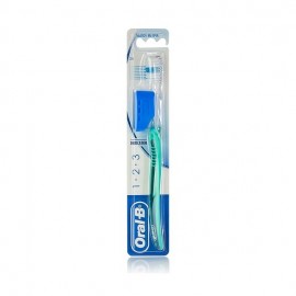 Oral B Οδοντόβουρτσα χειρός Indicator 1-2-3 40mm Μέτρια Πράσινο