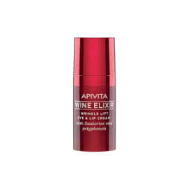 Apivita Wine Elixir Αντιρυτιδική Κρέμα Lifting για τα Μάτια & τα Χείλη 15ml