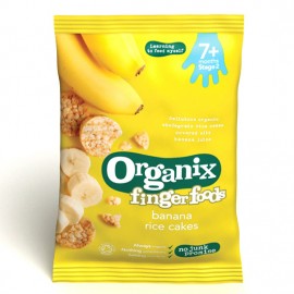 ORGANIX Ρυζογκοφρέτα Ολικής Μπανάνα 50g