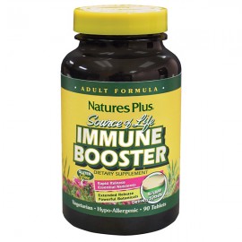 NaturesPlus Source of Life Immune Booster 90 Tablets - Adult Formula