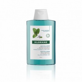 Klorane Aquatic Mint Anti-Pollution Detox Shampoo 200ml
