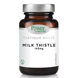Power Of Nature Platinum Range Milk Thistle 140mg 30caps