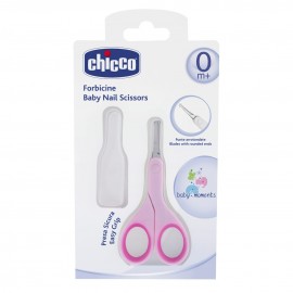 Chicco Baby Nail Scissors 0+ Months Pink