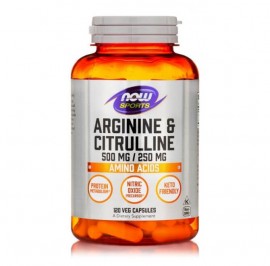 Now Arginine & Citruline 500mg/250mg 120 caps