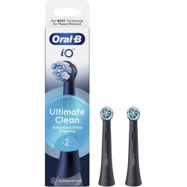 Oral-B iO Ultimate Clean Black 2 Brush Heads
