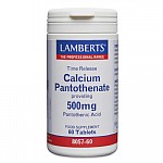 Lamberts Calcium Pantothenate 500mg 60 tablets