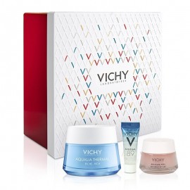 Vichy Set με Aqualia Thermal Rich Cream 50ml & Masque Glow Peel Mask 15ml & Mineral 89 Hyaluronic Acid Face Moisturizer 4ml