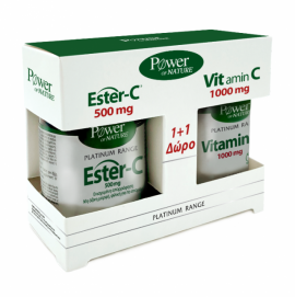 Power Health Promo Platinum Ester-C 500mg 50 ταμπλέτες & Vitamin C 1000mg 20 ταμπλέτες