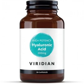 Viridian High Potency Hyaluronic Acid 200mg, 30veg.caps