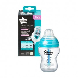 Tommee Tippee Πλαστικό Μπιμπερό Anti-Colic με Θηλή Σιλικόνης 0m+ 260ml