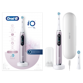 Oral-B iO Series 9N Ηλεκτρική Οδοντόβουρτσα Magnetic Rose Quartz 1τμχ