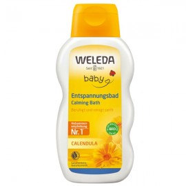 Weleda Baby Calendula Bath Κρεμώδες Βοτανόλουτρο Καλέντουλας για Βρέφη 200ml