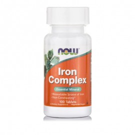 Now Iron Complex 100 ταμπλέτες