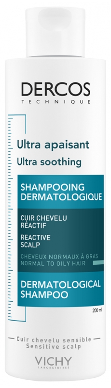 Vichy Dercos Ultra Soothing Shampoo for Oily Hair 200ml