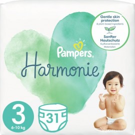 Pampers Harmonie No3 (6-10kg) 31 diapers