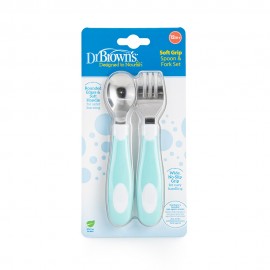 Dr. Browns Spoon and Fork Set Metal TF014 12m +