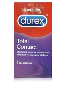 Durex Total Contact Condoms 6 Προφυλακτικά