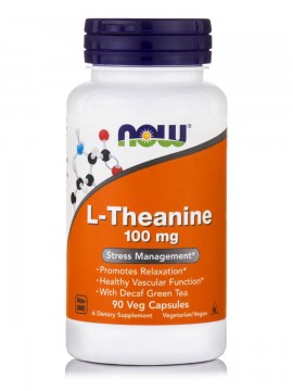 Now L-Theanine 100mg 90veg caps