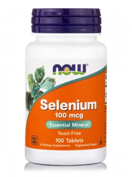 Now Selenium 100mcg 100 tablets