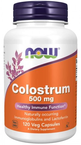 Now Colostrum 500mg 120 Vcaps