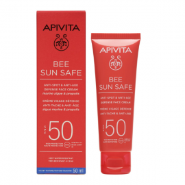 Apivita Promo Bee Sun Safe Anti-Spot & Anti-Age Defense Face Cream SPF50 50ml