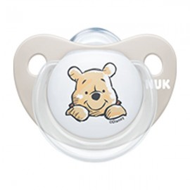 Nuk Disney Classics Πιπίλα Σιλικόνης 0-6 μηνών, 1τεμ  (10.730.324) Grey Winnie