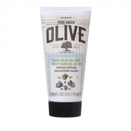 KORRES Olive Hand Cream Sea Salt Κρέμα Χεριών Θαλασσινό Αλάτι 75ml