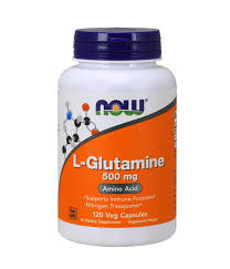 Now L-Glutamine 500mg 120 κάψουλες