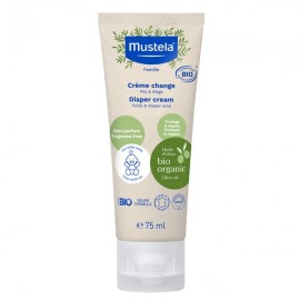 Mustela Organic Diaper Cream Βιολογική Κρέμα Αλλαγής Πάνας 75ml
