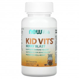 Now Kid Vits Berry Blast 120 chewables