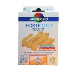 Master-Aid Aid Forte Med Assortiti Αυτοκόλλητο στο Χρώμα του Δέρματος 40τεμάχια