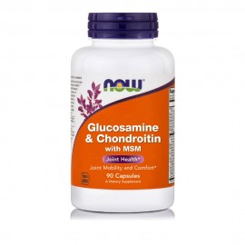 Now Glucosamine & Chondroitin 1500/1200mg & MSM 300mg 90caps