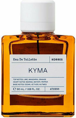 Korres Kyma Eau De Toilette Αναζωογονητικό Ανδρικό Άρωμα 50ml