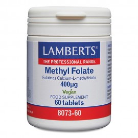Lamberts Methyl Folate Φολικό Οξύ 400mg 60tabs