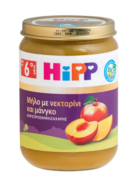 Hipp Baby Fruit Cream Apple with Nectarine and Mango From the 6th Month 190g