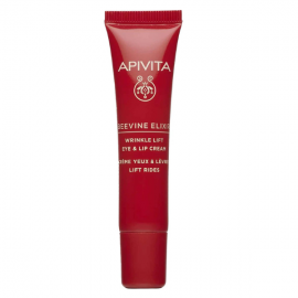 Apivita Beevine Elixir Wrinkle Lift Eye & Lip Cream Αντιρυτιδική Κρέμα Ματιών & Χειλιών 15ml