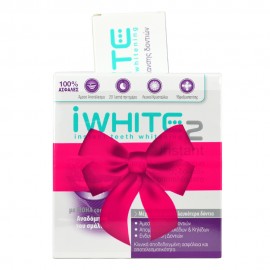 iWHITE 2 Instant Σύστημα Λεύκανσης PROMO 10 Μασελάκια + οδοντόκρεμα 75ml
