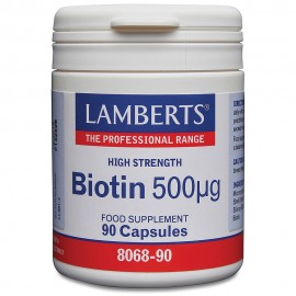 Lamberts Biotin 500mcg 90 Κάψουλες