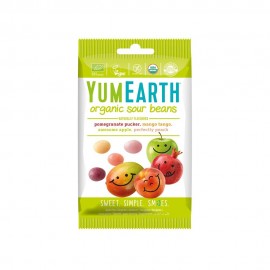 YumEarth Organic Sour Beans Assorted Flavors 10 Snack Packs  (19.8 g)