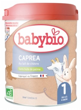 Babybio Caprea 1 Βρεφική φόρμουλα από Κατσικίσιο Γάλα σε σκόνη 0-6μηνών (800γρ)
