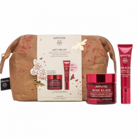 Apivita Promo Lift Me Up Wine Elixir Rich Texture Cream 50ml & Eye & Lip Cream 15ml