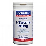 Lamberts L-Tyrosine 500mg 60caps