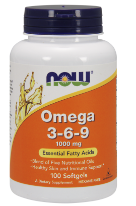 Now Omega 3-6-9 1000mg 100 μαλακές κάψουλες