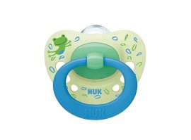 Nuk Signature Silicone Soother18-36m Green (10.739.703)