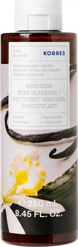 Korres Renewing Body Cleanser Mediterranean Vanilla Blossom 250ml